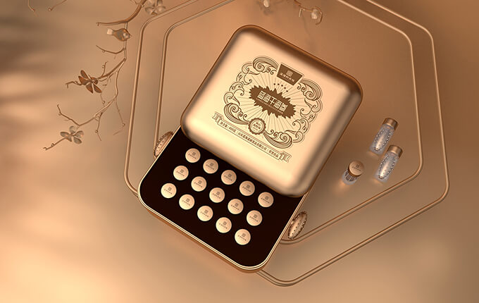 藍(lán)海集團｜海參禮盒包裝設(shè)計